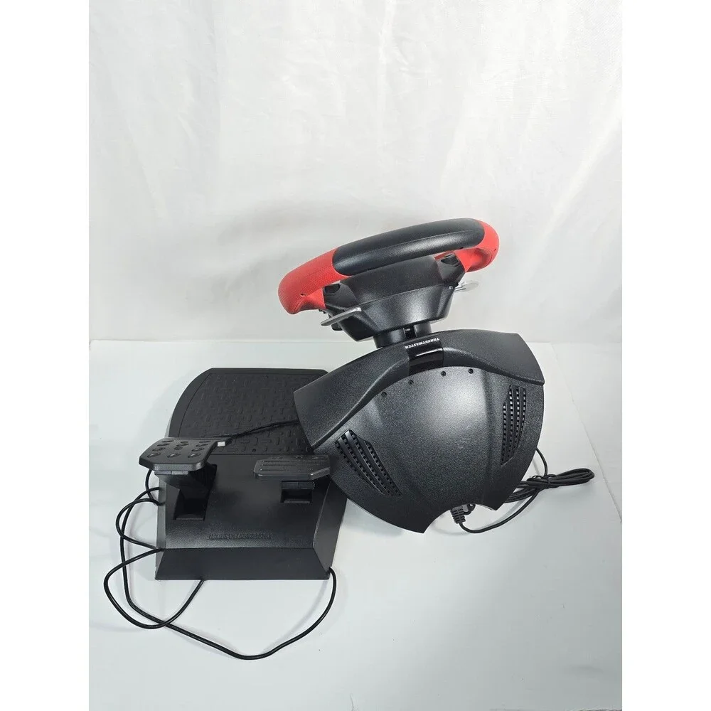 Thrustmaster Ferrari 458 Spider Racing Steering Wheel and Pedals